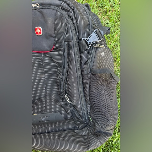 SwissGear SA3595 ScanSmart Laptop Backpack Black USB Airflow TSA - Picture 14 of 16